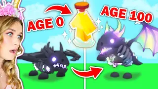 I Was Given The *NEW SECRET* Age Up Potions In Adopt Me! (Roblox)