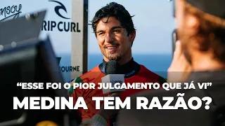 Derrota polêmica e insatisfação: #Medina tem razão? #WSL #GabrielMedina #Bells #ProBellsBeach