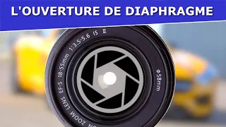 L’OUVERTURE DE DIAPHRAGME en photographie