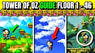 Maplestory Tower Of Oz GUIDE (Floor 1 - 46)