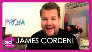 THE PROM: James Corden's son is talking with an American accent!