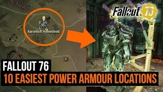 Fallout 76 - 10 easiest power armor locations