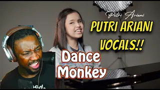 REACTING TO PUTRI ARIANI - DANCE MONKEY