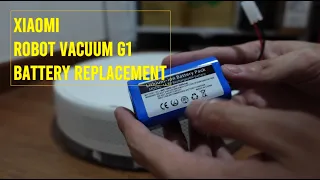 How to Replace Battery For Xiaomi Robot Vacuum G1