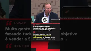 John Textor rebateu Romário na CPI que investiga manipulação de resultados no futebol #shorts