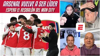 ARSENAL vuelve al liderato de PREMIER LEAGUE, con DOS JUEGOS más que el Manchester City | Exclusivos