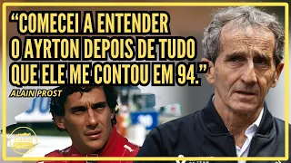 "Sei de algo sobre o Ayrton que nunca vou revelar." - Alain Prost