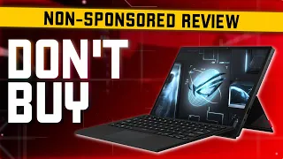 Asus ROG Flow Z13 Non-Sponsored Review 🤬 Watch this video BEFORE buying!