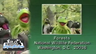 Kermit the Frog - National Wildlife Federation | PSA | 1990 | WWNY-TV