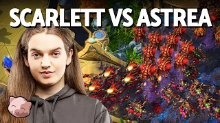 The Most CHAOTIC Series from a $100k Tournament (Scarlett vs Astrea Bo5 ZvP) - StarCraft 2