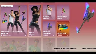 COACHELLA RETURNS! Fortnite Item Shop [April 19th, 2024] (Chapter 5) (New Item Shop Fortnite)