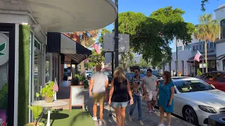 Walking Fort Lauderdale Las Olas Boulevard on a Saturday Afternoon | August 2023