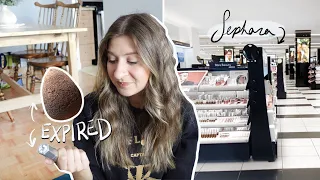 MAKEUP HAUL...was using expired products *yikes* + I'm back!