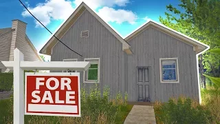 House Flipper - Buying Our First Home! - House Flipper Beta Gameplay