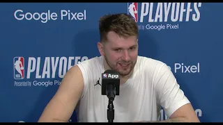 Luka Doncic PostGame Interview | Dallas Mavericks vs LA Clippers