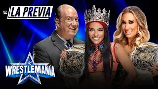 La Previa de WWE: WrestleMania 38 Domingo | Abr 3, 2022