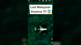 So weird😱 I found lost Airplane 🔥 in Google Earth & Google Map #googleearth #shorts