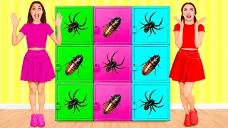 Челлендж Цветная Загадочная коробка | Сумасшедший челлендж от KaZaZa Challenge