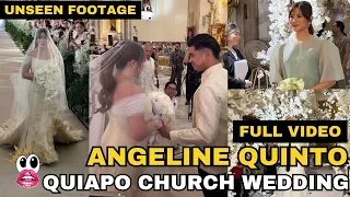 Angeline Quinto at Nonrev Daquina star-studded WEDDIN, BUONG KAGANAPAN SA CHURCH WEDDING