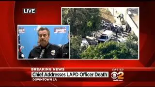 LAPD Chief Mourns Loss Of Motorcycle Officer Killed In SUV Crash