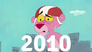 evolution of pink panther 1963 2021