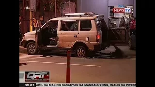 QRT: Sasakyang maghahatid sana sa ospital ng biktima sa pamamaril, napagkamalang getaway vehicle
