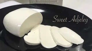 How To Make Mozzarella Cheese At Home With And Without Rennet In Under 20 Minutes | Homemade Cheese