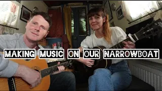 Making Music on our Narrowboat | printmaker| Narrowboat dwelling artists. EP. 31