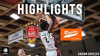 BAYER GIANTS Leverkusen : Rasta Vechta | Highlights | ProA | Saison 2022/23