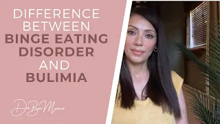 Difference between Binge Eating Disorder and Bulimia