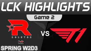 KT vs T1 Highlights Game 2 LCK Spring Season 2024 KT Rolster vs T1 by Onivia