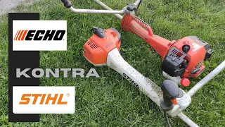 #65 Echo srm-420es vs Stihl fs 460c porównanie koszenia.