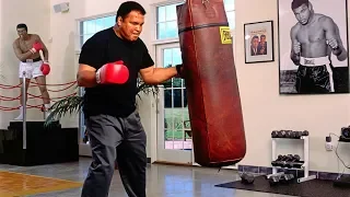 One of the Last Workouts - Legend of Boxing Muhammad Ali!!!