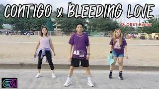 CONTIGO x BLEEDING LOVE | Dj Obet Remix | Dance Fitness | Coach Marlon BMD Crew
