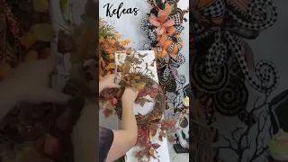 Fall Maple Berry Wreath