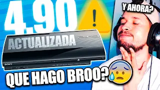 👎BRO ACTUALICE MI PS3 a 4.90, ¿Y Ahora que hago?🤡