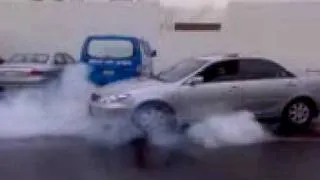 camry burnout Dubai 2003 شلة عبوشي