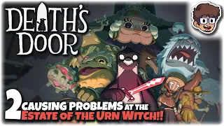 CAUSING PROBLEMS AT THE URN WITCH'S ESTATE!! | Let's Play Death's Door | Part 2 | PC Gameplay