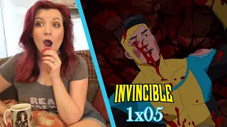 Invincible 1x05 "That Actually Hurt" Reaction