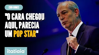 CIRO GOMES SE DIZ IMPRESSIONADO COM RECEPÇÃO DE BOLSONARO EM FORTALEZA