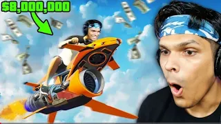 BUYING THE MOST EXPENSIVE FLYING BIKE IN GTA 5 #mythpat