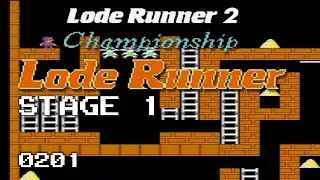 Lode Runner 2 - Stage 1 [0201]