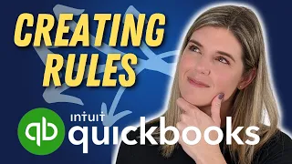 How to use Bank Rules in QBO | Reduce bookkeeping hours {Free Checklist}