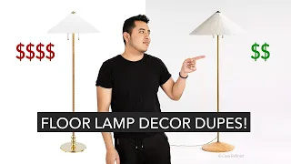 HOME DECOR DUPES | 💡 Best Floor Lamps To Make Your Home Look Expensive