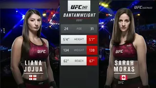 Liana Jojua (Georgia) vs Sarah Moras (Canada)