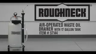 Roughneck Air-Operated Waste Oil Changer  17-Gallon Tank
