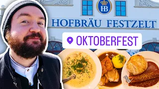 Wir TESTEN das HOFBRÄUHAUS ZELT auf dem OKTOBERFEST