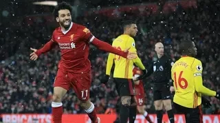 Mo Salah vs WAT (Home) [Incredible Performance & All 4 GOALS] 17/3/2018 HD