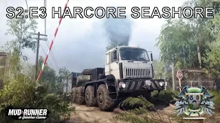 Spintires Mudrunner Xbox One X - S2E3 - Hardcore Seashore