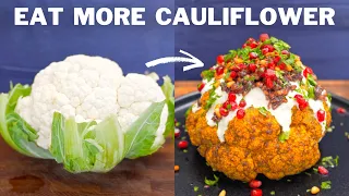 Middle Eastern Tahini Cauliflower dishes are Ridiculously UMAMI